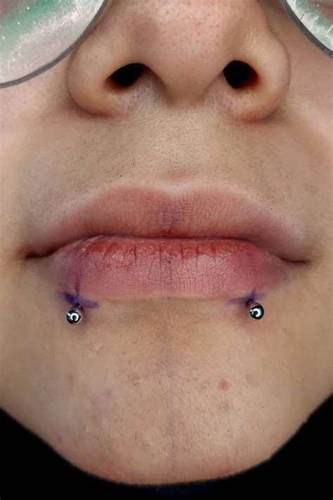 lip piercing snake bites|Snake Bite Piercings: A Complete Guide